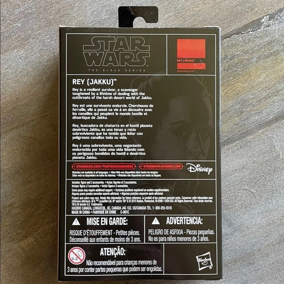 Star Wars Black Series 3.75” TFA Jakku Rey HTF & NIB! - Picture 5 of 6